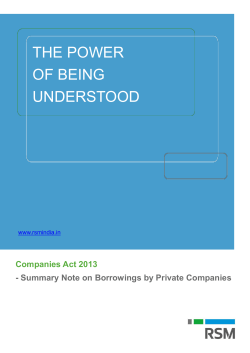 THE POWER OF BEING UNDERSTOOD