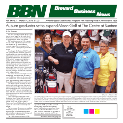 March 14, 2016 - Brevard Business News