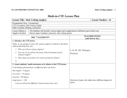 Hair Cutting (angles)
