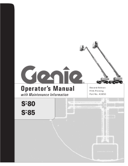 Operator`s Manual