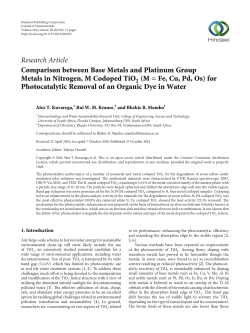 Comparison between Base Metals and Platinum Group Metals in