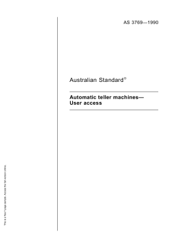 AS 3769-1990 Automatic teller machines-User access