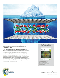 how do water molecules form a hydrogen bonding