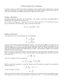 PY252 Problem Set 11 Solutions Asalways
