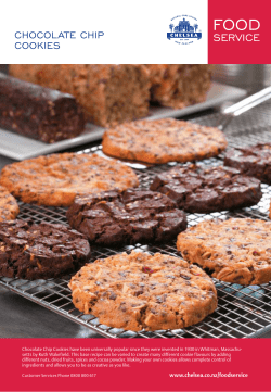 Chocolate Chip Cookies