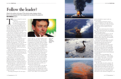 Follow the leader? - Ellwood Atfield Gallery