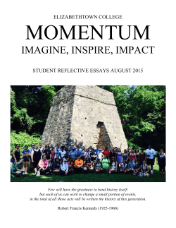 imagine, inspire, impact