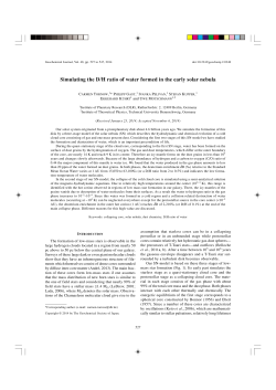Simulating the D/H ratio of water formed in the early solar nebula