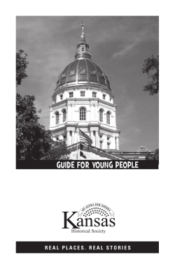 guide for young people - Kansas Historical Society
