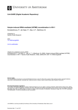 Hairpin-induced tRNA-mediated (HITME - UvA-DARE