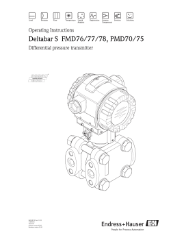 PMD70/75, FMD76/77/78 Profibus