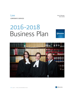 Law Branch Business Plan