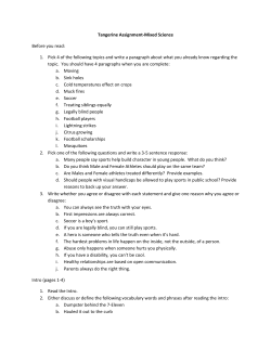 Tangerine Assignment-Mixed Science