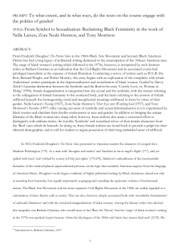 PROMPT: To what extent, and in what ways, do the