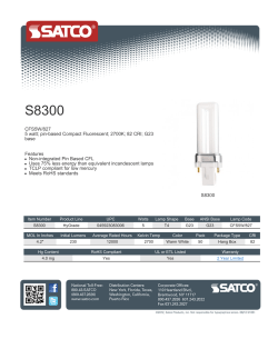 CFS5W/827 5 watt