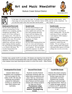 Art-Music Nov Newsletter