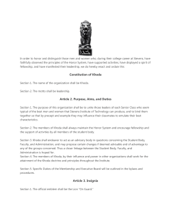 Constitution of Khoda Article 2. Purpose, Aims, and Duties Article 3