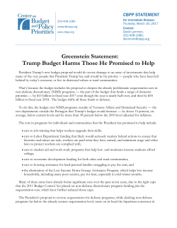 PDF of this statement - Center on Budget and Policy Priorities