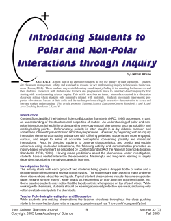 Introducing Students to Polar and Non