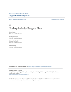 Fueling the Indo-Gangetic Plain