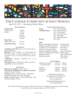 PDF - The Church of St. Martha