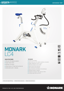 monark lc4 - HCI Fitness