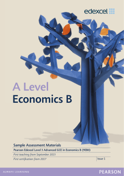 A Level - Edexcel