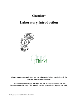 Laboratory Introduction