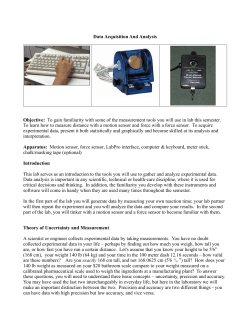 Intro. To Experiment