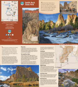 Smith Rock Climbing and Trail Guide