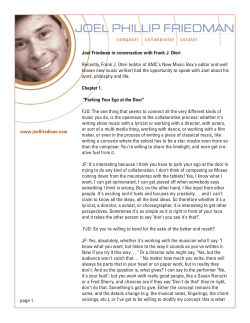 here - Joel Phillip Friedman