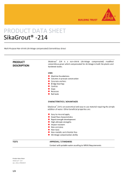 SikaGrout 214 - Sika Hong Kong