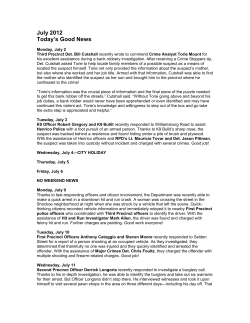 July 2012 Today`s Good News