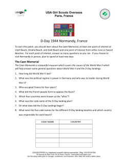 D-Day 1944 Normandy, France