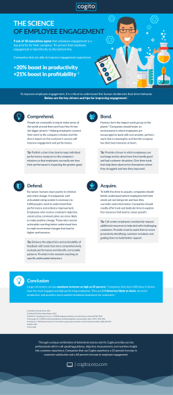 9 out of 10 executives agree that employee engagement is a top