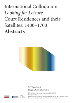 International Colloquium Looking for Leisure Court
