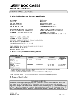 Acetylene - Minneapolis Oxygen Company