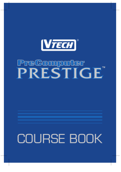 PreComputer Prestige Manual