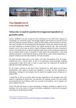 Press Office ERA-EDTA Congress 2010 | albersconcept