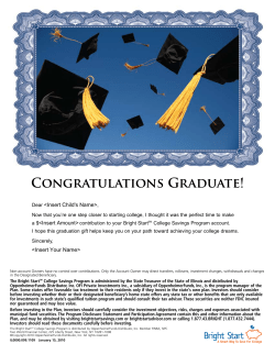 Bright Start Gift Card Graduation