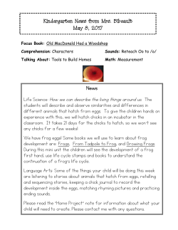 Life Science: How we can describe the living things around us. The