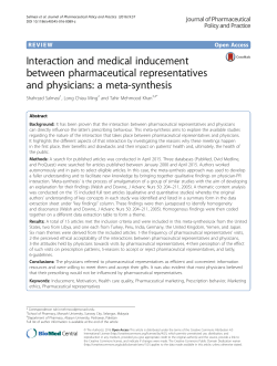 Interaction and medical inducement between pharmaceutical