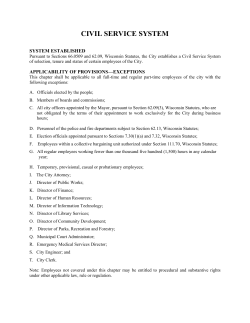 civil service system