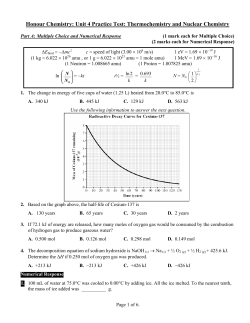 Unit 4 Practice Test