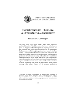 good economics&mdash;bad law: a 40