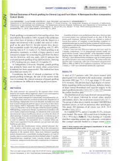 Clinical Outcomes of Punch-grafting for Chronic