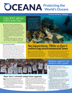 No injunctions, TROs vs Gov`t enforcing environmental laws