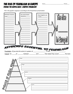 The Rise of Feudalism in Europe