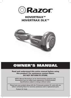 owner`s manual