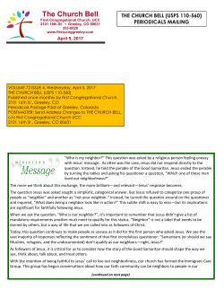 The Church Bell - United Church of Christ